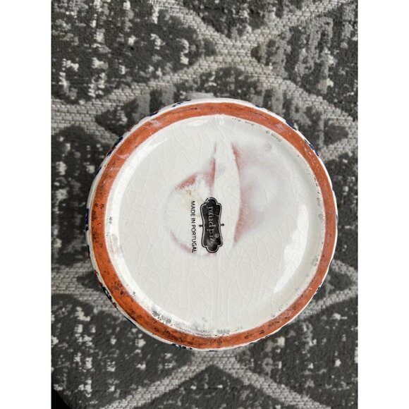 MudPie Pitcher Vase Blue White NEW Retired Item - Picture 7 of 8